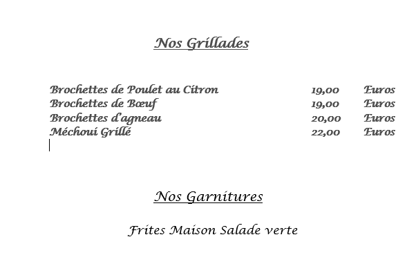 Restaurant-Marocain-La-Fantasia-a-Pringy-Saint-Fargeau-Seine-et-Marne-77 grillades